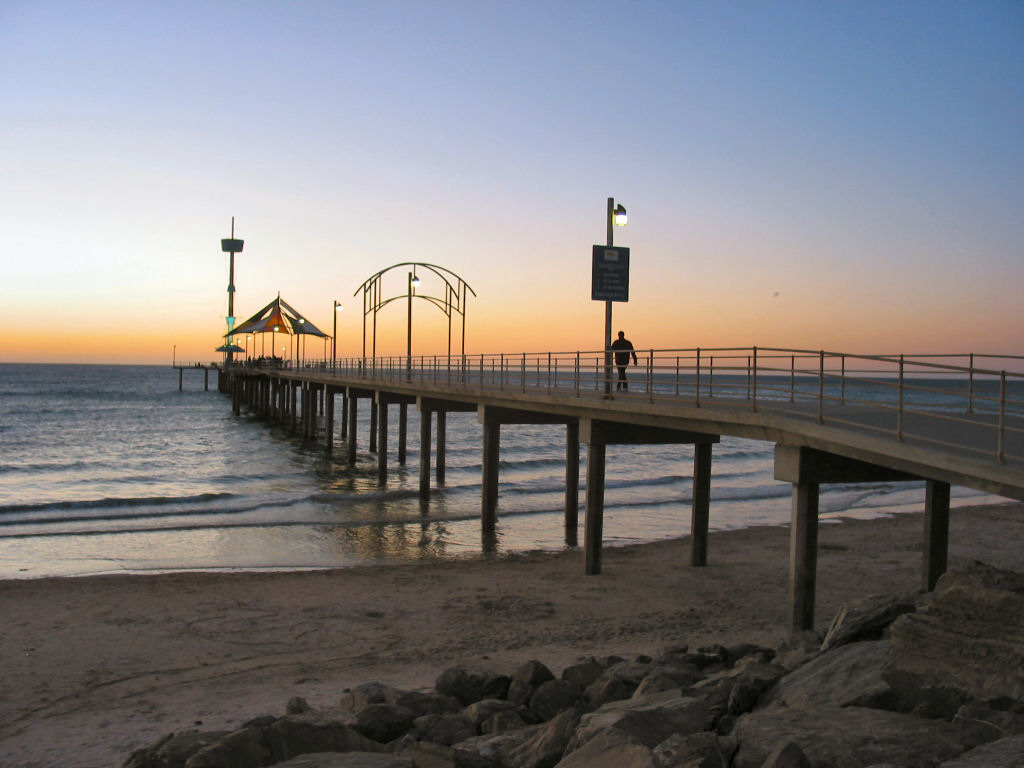 Brighton Jetty at sunset, South Australia 5048 — Mr Solution pest control service area
