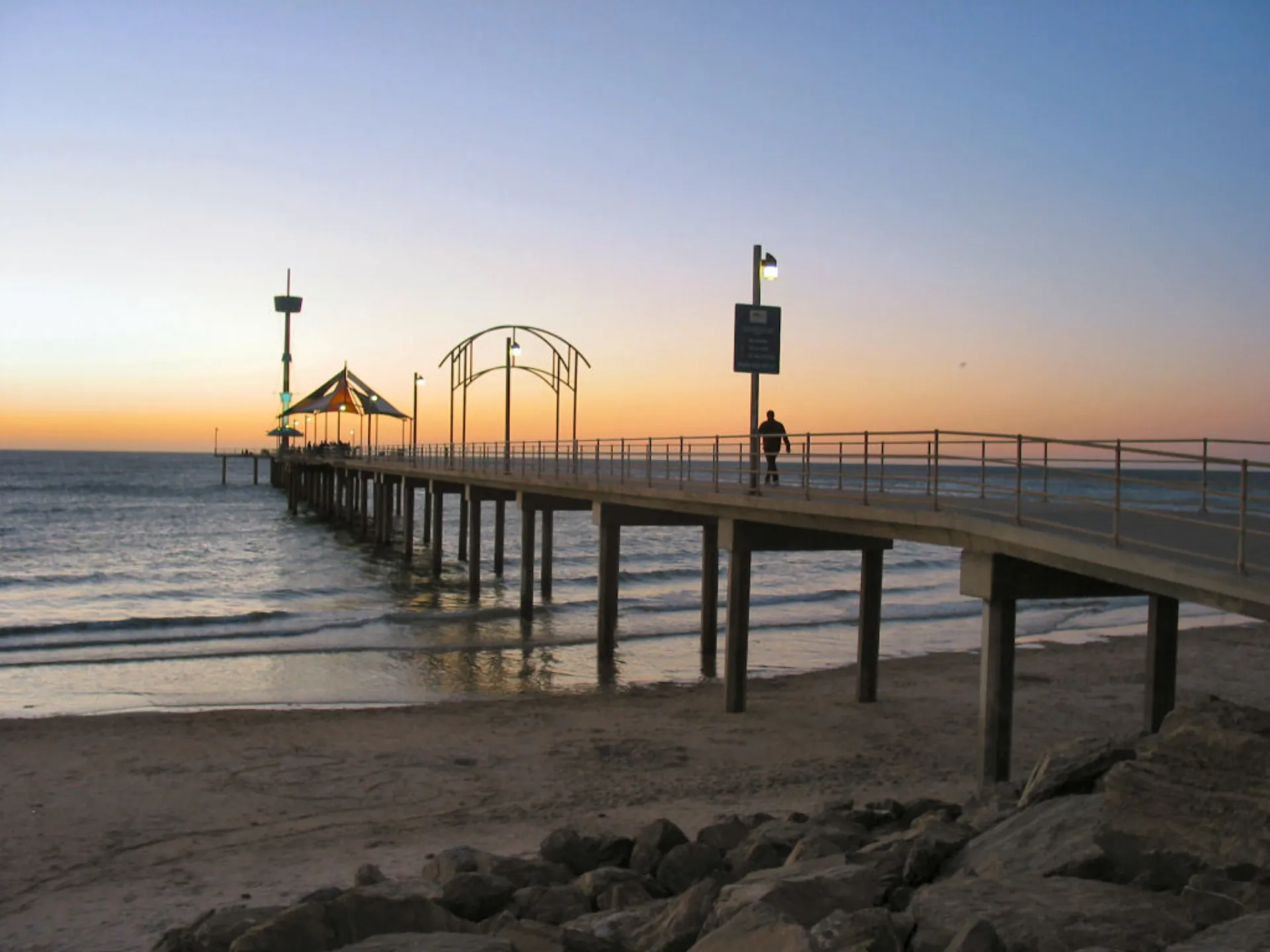 Brighton Jetty at sunset, South Australia 5048 — Mr Solution pest control service area